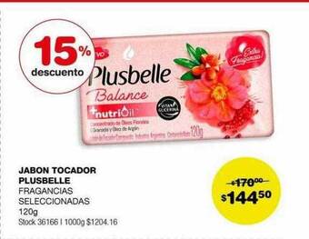 Atomo Conviene Jabon tocador plusbelle oferta