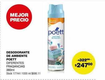 Atomo Conviene Desodorante de ambiente poett oferta