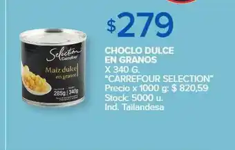 Carrefour Choclo dulce en granos carrefour selection oferta