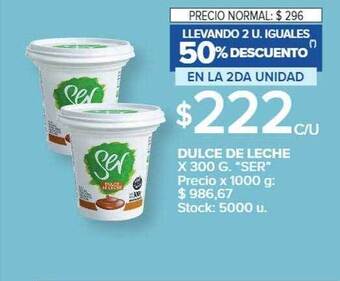 Carrefour Dulce de leche oferta