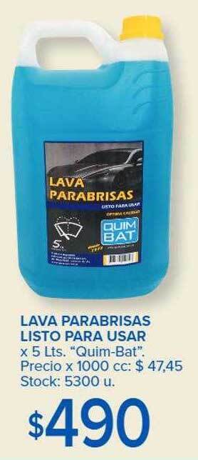 Carrefour Lava parabrisas listo para usar oferta