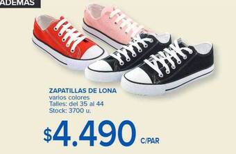 Carrefour Zapatillas de lona oferta