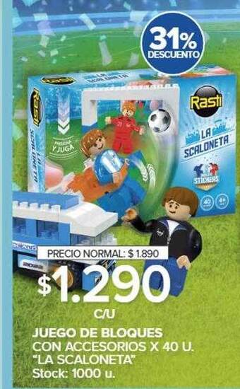 Carrefour Juego de bloques con accesorios oferta