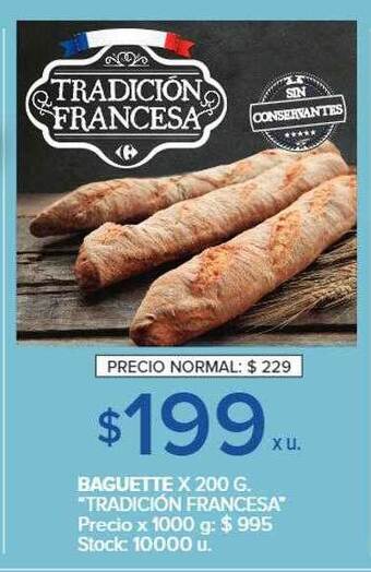 Carrefour Baguette oferta