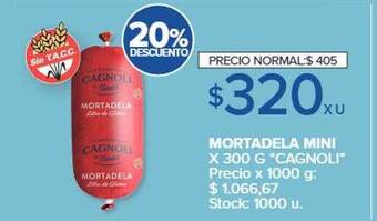 Carrefour Mortadela mini oferta