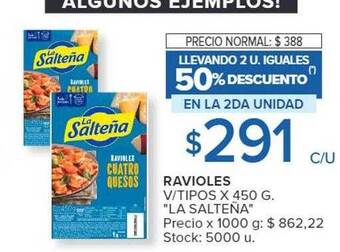 Carrefour Ravioles v-tipos oferta