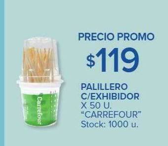 Carrefour Market Palillero c-exhibidor oferta