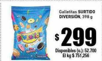 Cooperativa Obrera Galletitas surtido diversión oferta