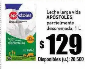 Cooperativa Obrera Leche larga vida apóstoles parcialmente descremada oferta
