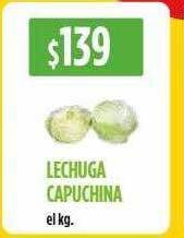 Supermercados Vea Lechuga capuchina el kg oferta