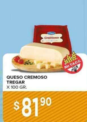 Supermercados Mayor Queso cremoso tregar oferta