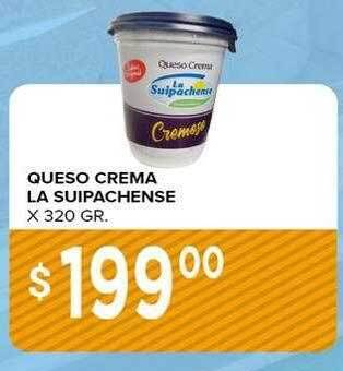 Supermercados Mayor Queso crema la suipachense oferta