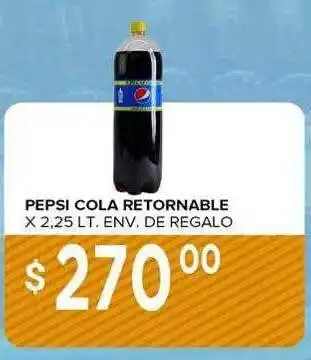 Pepsi cola retornable