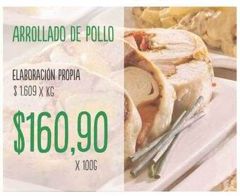 Jumbo Arrollado de pollo elaboración propia oferta