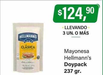 Supermercados Damesco Mayonesa hellmann's oferta
