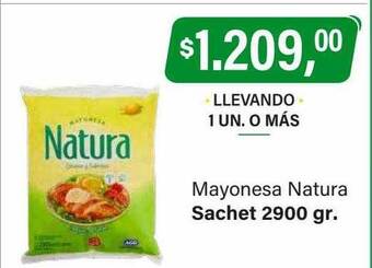 Supermercados Damesco Mayonesa natura oferta
