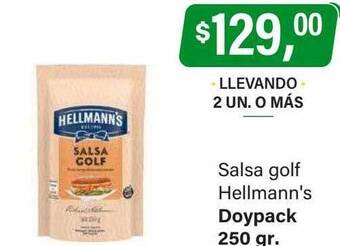 Supermercados Damesco Salsa golf hellmann's oferta