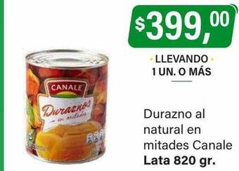 Supermercados Damesco Durazno al natural en mitades canale oferta