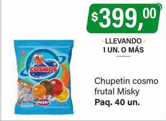 Supermercados Damesco Chupetin cosmo frutal misky oferta