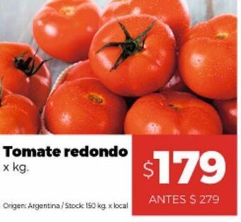 Disco Tomate redondo x kg oferta