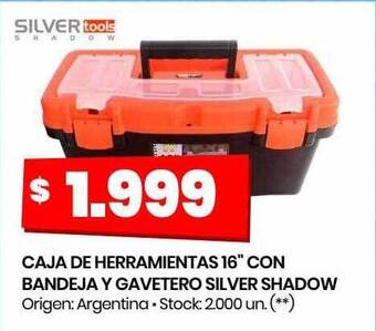 Changomas Caja de herramientas 16 oferta