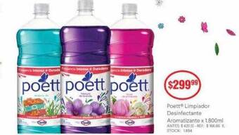 Supermercados Todo Poett limpiador desinfectante aromatizante oferta