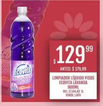 Supermercados Todo Limpiador líquido pisos ecovita lavanda oferta