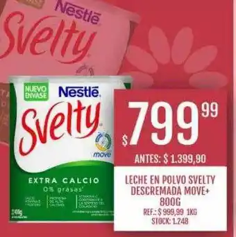 Supermercados Todo Leche en polvo svelty descremada move+ oferta
