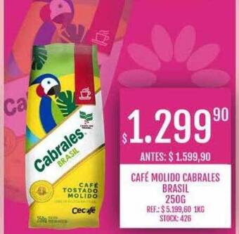 Supermercados Todo Café molido cabrales brasil oferta