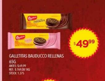 Supermercados Todo Galletitas bauducco rellenas oferta