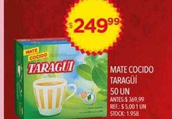 Supermercados Todo Mate cocido taragüí oferta