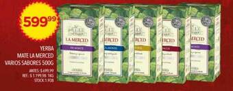 Supermercados Todo Yerba mate la merced varios sabores oferta