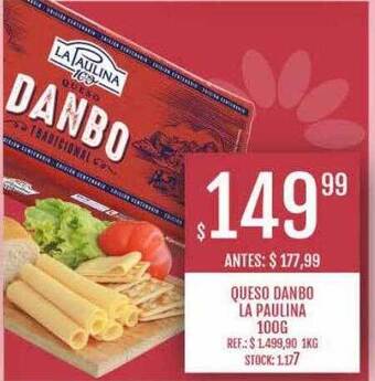 Supermercados Todo Queso danbo la paulina oferta