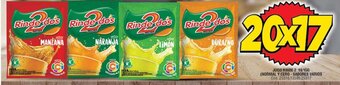 Supermercados Yaguar Jugo Rinde 2 18/15g oferta