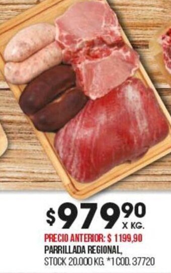 Coto Parrillada Regional oferta