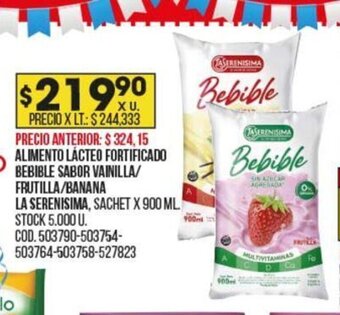 Coto Alimento Lácteo Fortificado Bebible Sabor vainilla oferta