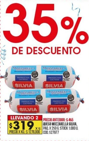 Coto Queso Mozzarella Silvia oferta