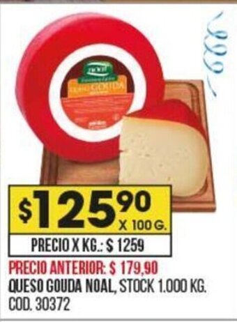 Coto Queso Gouda Noal oferta