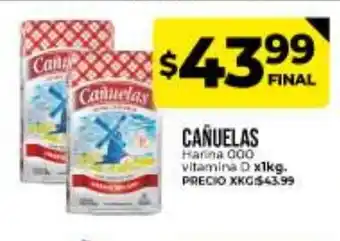 Supermayorista Vital Cañuelas harina 000 Vitamina x 1kg oferta