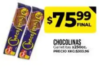 Supermayorista Vital Chocolinas Galletitas x 250cc oferta