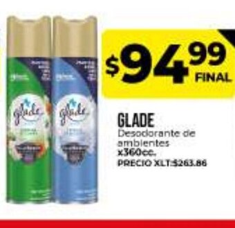 Supermayorista Vital Glade Desodorante de ambientes x 360cc oferta