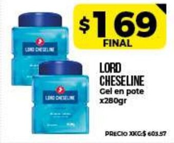 Supermayorista Vital Lord Cheseline Gel en pote x 280gr oferta