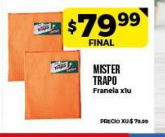 Supermayorista Vital Mister Trapo Franela x 1u oferta