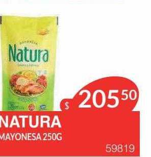 Masivos Natura mayonesa oferta