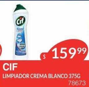 Masivos Cif limpiador crema blanco oferta