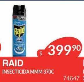 Masivos Raid insecticida mmm oferta