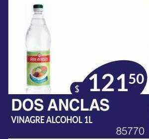 Dos anclas vinagre alcohol
