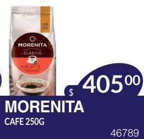 Masivos Morenita cafe oferta