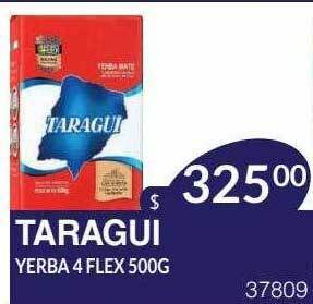 Masivos Taragui yerba 4 flex oferta