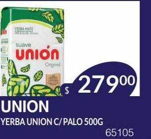 Masivos Union yerba union c palo oferta
